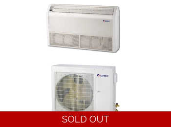 Gree 18000 BTU 17 SEER Ceiling Floor Mounted Mini Split Heat Pump AC